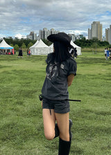 MILITARY MINI SHORTS