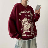 ギターキャットスウェットシャツ [Fleece]