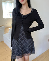 Lighty Tencel Button Cardigan