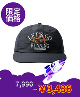 【限定価格】Let's Goナイロンキャンプキャップ Running