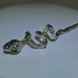 Snake ornamental hairpin