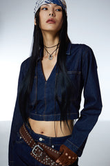 Horseshoe Leather Necklace(BR)