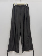 Pleo Strap Banding Wide Pants