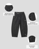 ダレサマーカーブドデニムパンツ