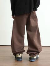 Pinch Side Snap Sweat Pants 6C