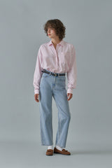 Oxford logo shirt_pink