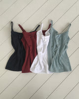 Seopyu Button Strap Sleeveless Top