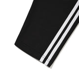 LINE POINT SHORT LEGGINGS [BLACK]