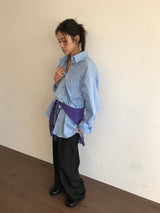Silk Turn-Up Slacks (2color)