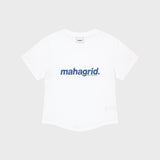  DOT BASIC LOGO ROUND CROP TEE_WHITE