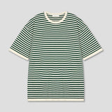 ASCLO Alone Mini Border Short Sleeve Knit (5color)