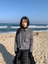 POCKET WOOL JACKET