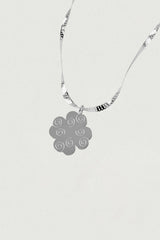 [925SILVER] BLOOM CLOVER NECKLACE