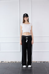 MORI LACE TRACK PANTS