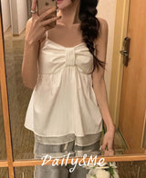 Ribbon bustier(2color)
