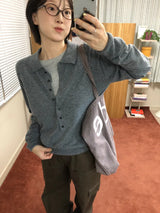 カシミヤ カラード ニット
