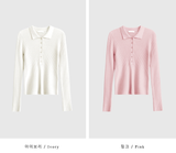 It You Collared Long Sleeve Knit / 5 colors