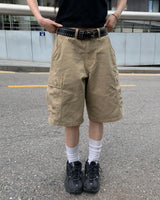 Vintage cargo bermuda pants