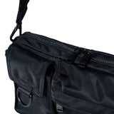 24FW SYMBOL RIVET MULTI POKET CROSS BAG BLACK