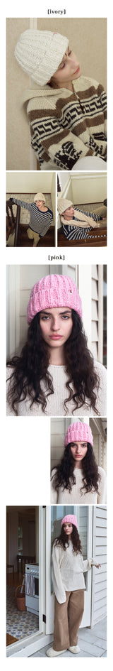 Flake beanie_3 colors