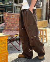[Unisex] Dyeing tuck cargo pants(3color)