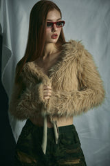FUR CARDIGAN
