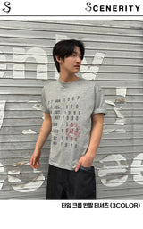 タイム クロップ ショートスリーブTシャツ