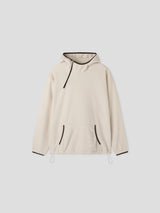 フォイルフリースディアゴナルハーフジップ 4C