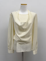 [Bustier SET] Clean Halterneck Layered Blouse