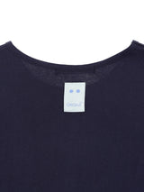クレヨンフルーツTシャツ (アップルネイビー)