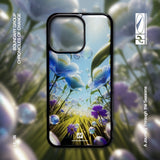 A Dreamy Spring Frutiger Aero Phone Case
