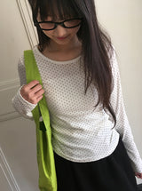 Chiro Layered Dot Long Sleeve Tee