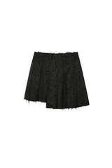 jacquard skirt (black)