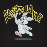 25SS カートゥーンチンチラショートスリーブTシャツ ブラック