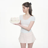 Love Scene Lace Tee - MINT