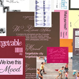oab mood pack4 / scrap sticker set