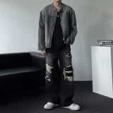 TR2438 Black Latex Denim (XS ~ L)