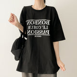 BonBon Lettering Short Sleeve T-shirt 