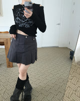 Heart Lock Cutout T-shirt
