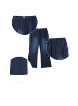 [4SEASON] Flare washing denim pants(2color)