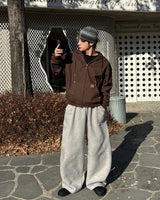 ワークリベットフードジップアップ