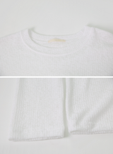 Daily Linen Round T-Shirt (4color)