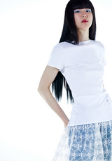 Fakiii Simple Logo T-Shirt_WHITE