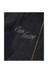 SIGNATURE LOGO ZIPPER SWEAT (BLACK)