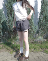 roll-up short pants