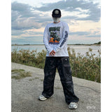 ODDBALL LIP STOP CAMO PARASUIT CARGO PANTS KHAKI