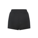 アベリンメタルロゴリベットポイントポケットショートパンツ