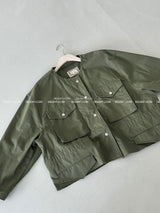 Neco Big Pocket Mini Bomber Jacket