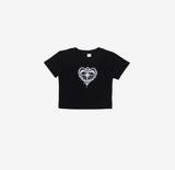 No, it's a heart-printed T-shirt.