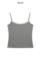 Flo Lace Cap-Sleeve Tank Top
